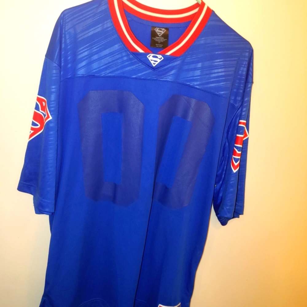 Superman "00" Football Jersey